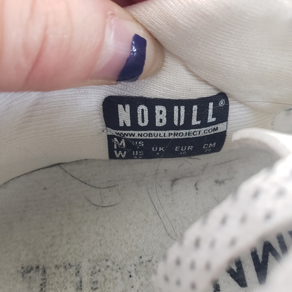 Nobull White Mesh Runner Sneaker - Picture 7 of 16